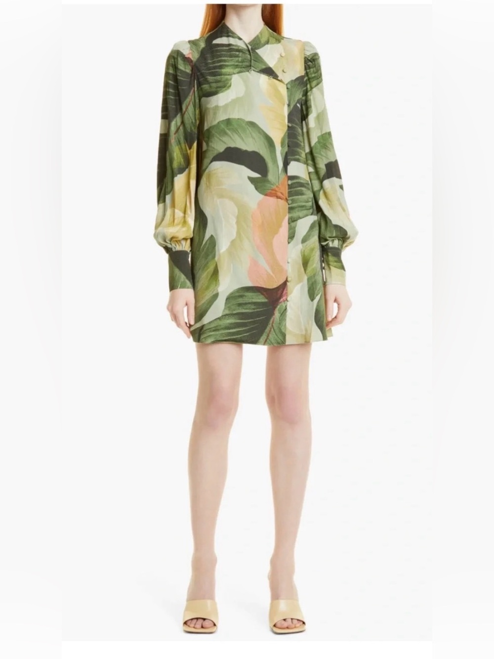 New with tags Ted Baker London Kristiy Funnel Neck Mini Swing Dress